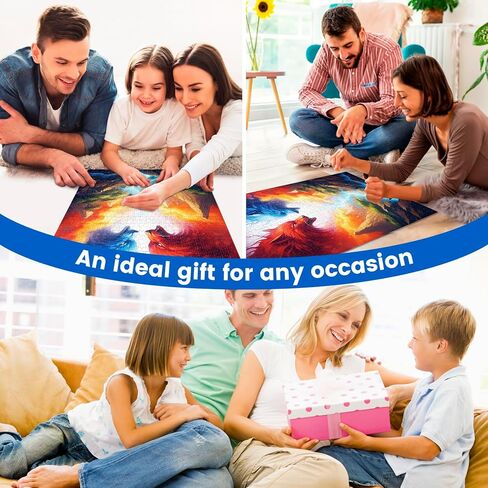 لغز Edsjegn 1000 قطعة، ألغاز للكبار 1000 قطعة، ألغاز الصور المقطوعة 1000 قطعة للبالغين، ألغاز للكبار 1000 قطعة، ألغاز الذئب 1000 قطعة in Kuwait