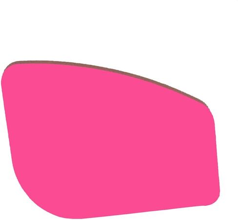9PCS Vinyl Label Scraping Tool Soft Blue Squeegee Auto Stickers Decals Screen Printing Sign Making Craft Flat Scraper (Hard Pink) in Kuwait