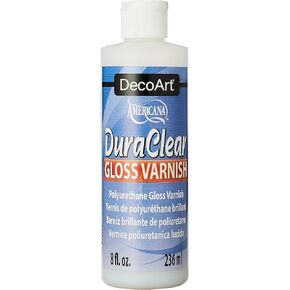 DecoArt DS19-9 American DuraClear Varnishes, 8-Ounce, DuraClear Gloss Varnish in Saudi Arabia