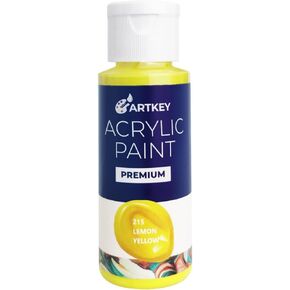 Artkey Acrylic Paint Set - 24 colors 2 oz/59 ml Acrylic Paints Professional Artists Painting Kit for Canvases Fabric Rock Leather Easter Egg Wood Ceramic Glass Art Craft Painting