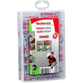 بروفي بوكس - مقابس جي كيه + براغي بمقاسات مختلفة، 100 قطعة 518528 فيشر in Kuwait