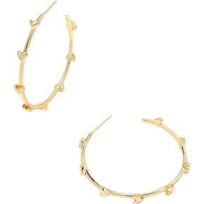 كيندرا سكوت هافن أقراط دائرية، مجوهرات عصرية للنساء، ذهبي in Kuwait