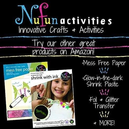 NuFun Activities Heat Transfer Paper, Dark Fabrics, 5 Sheets 8.5x11 in Kuwait