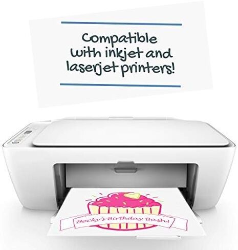 NuFun Activities Heat Transfer Paper, Dark Fabrics, 5 Sheets 8.5x11 in Kuwait