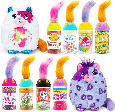 Misfittens Cats - Surprise Collectible Plush - Series 3 Wild Cats, Kittens, Stuffed Cat Plushie, Furry Surprise Toy for Girls, Boys, Kids and Toddlers Ages 3+ in Saudi Arabia