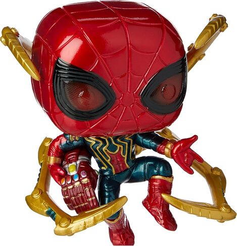 Funko Pop! Marvel: Avengers Endgame - Iron Spider with Nano Gauntlet, Multicolor (45138) in Saudi Arabia