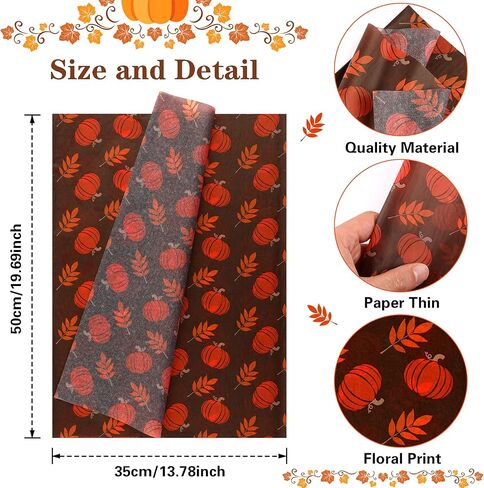 SANNIX 100 Sheets Christmas Tissue Paper Xmas Bulk Gift Wrapping Paper Bag in Kuwait