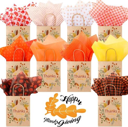 SANNIX 100 Sheets Christmas Tissue Paper Xmas Bulk Gift Wrapping Paper Bag in Kuwait