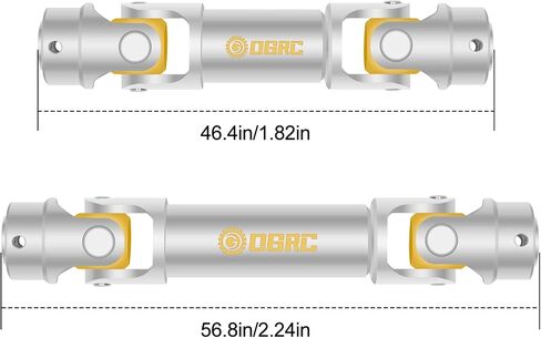OGRC Heavy-Duty Drive Shaft Center Shaft Stainless Steel Drive Shaft for TRX4M 1/18 RC Crawler Car in Saudi Arabia