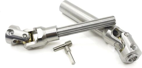 Drive Shaft Stainless Steel Heavy-Duty Driveshafts for 1/10 RC Car Crawler Axial SCX10 90046 AXI03007 TRX4 Redcat Gen8(60-75mm) in Saudi Arabia