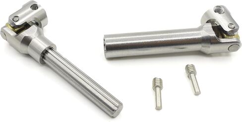 Drive Shaft Stainless Steel Heavy-Duty Driveshafts for 1/10 RC Car Crawler Axial SCX10 90046 AXI03007 TRX4 Redcat Gen8(60-75mm) in Saudi Arabia