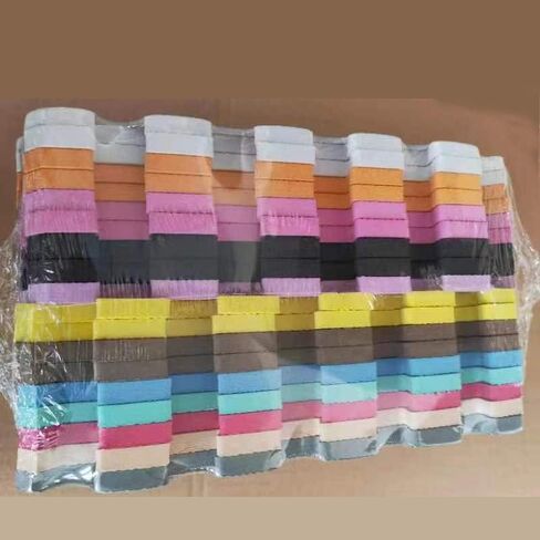 Meiqicool EVA Foam Puzzle Play Mat for Baby - Non Toxic Interlocking Soft Floor Tiles - Kids Toddler Infant Children Room and Yard Exercise Gym Decor - Multi Color，20pcs in Kuwait