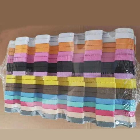 Meiqicool EVA Foam Puzzle Play Mat for Baby - Non Toxic Interlocking Soft Floor Tiles - Kids Toddler Infant Children Room and Yard Exercise Gym Decor - Multi Color，20pcs in Kuwait