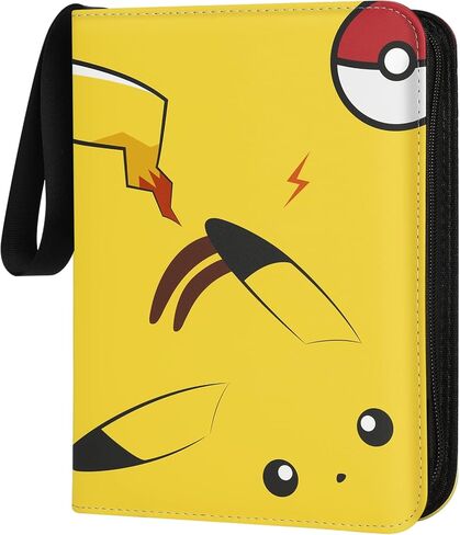 حافظة بطاقات التداول لبطاقات TCG ذات 4 جيوب و440 جيبًا حامل بطاقات التداول مع أكمام قابلة للإزالة، هدايا للأطفال والأطفال in Kuwait