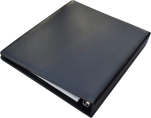 Trading Card Binder 9 Pocket 500+ Cards Pack, Card Sleeves 540 Pockets Cards Album Cards Folder Large for Game TCG Baseball Football Basketball Hockey Sports, Black Leather in Kuwait