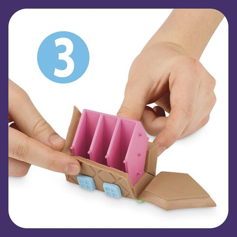 Play-Doh Builder Gingerbread House Toy Building Kit for Kids 5 Years and Up with 6 Non-Toxic Play-Doh Colors - Easy to Build DIY Craft Set (Amazon Exclusive) in Saudi Arabia
