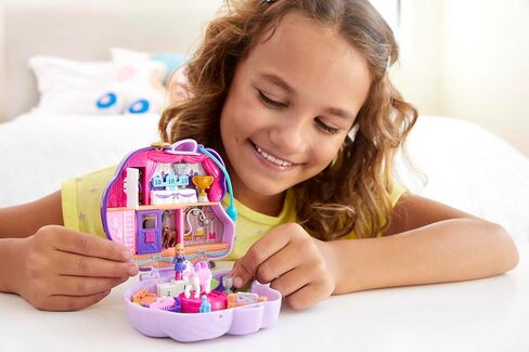 بولي بوكيت مجسم صغير الحجم من جامبين ستايل بوني مع موضوع عرض الحصان، دمية مايكرو بولي وصديق، مجسمان حصان، كشف مفاجأة، للاعمار من 4 سنوات فما فوق، GTN14 in Kuwait