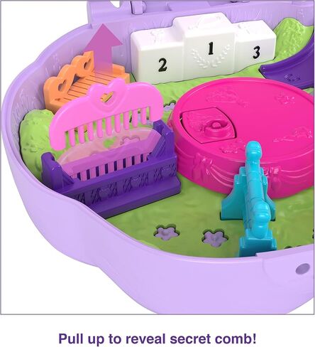 بولي بوكيت مجسم صغير الحجم من جامبين ستايل بوني مع موضوع عرض الحصان، دمية مايكرو بولي وصديق، مجسمان حصان، كشف مفاجأة، للاعمار من 4 سنوات فما فوق، GTN14 in Kuwait