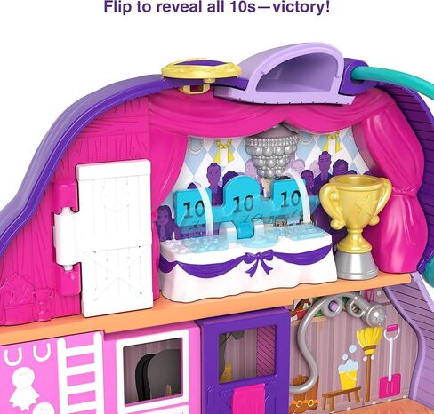 بولي بوكيت مجسم صغير الحجم من جامبين ستايل بوني مع موضوع عرض الحصان، دمية مايكرو بولي وصديق، مجسمان حصان، كشف مفاجأة، للاعمار من 4 سنوات فما فوق، GTN14 in Kuwait