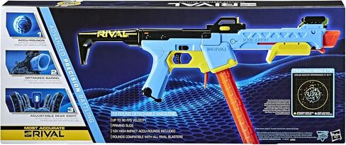 NERF Rival Pathfinder XXII-1200 Blaster, Most Accurate Rival System, Adjustable Sight, 12-Round Magazine, 12 Rival Accu-Rounds in Saudi Arabia