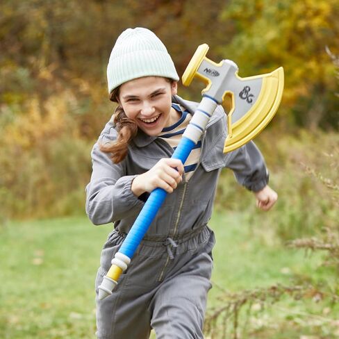 NERF Dungeons & Dragons Holga's Greataxe, Foam Head, Dungeons & Dragons, D&D Play Toys, Ages 8 & Up in Saudi Arabia