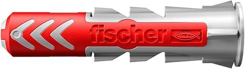 fischer DuoPower 5/16" x 1-5/8", Powerful Universal Plug with Intelligent 2-Component Technology for fastenings in Concrete, Bricks, Stone, Gypsum plasterboard, etc., 100 Plugs Without Screws in Saudi Arabia