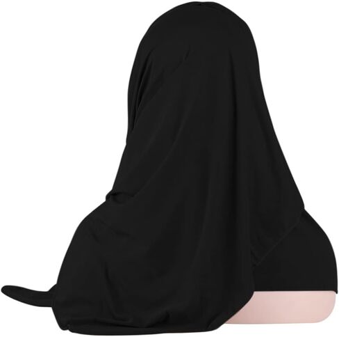 غطاء عمامة إسلامية لامعة للحجاب طويل حجاب قطعة واحدة من وشاح الرأس الإسلامي شال لف للنساء والفتيات in Saudi Arabia