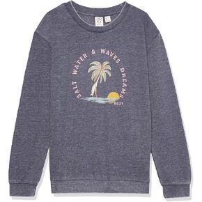 Roxy Girls' Music and Me Crew Sweatshirt