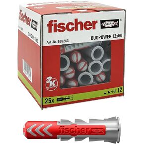 فيشر DuoPower قابس الحائط، Ohne Schraube، رمادي / أحمر in Kuwait