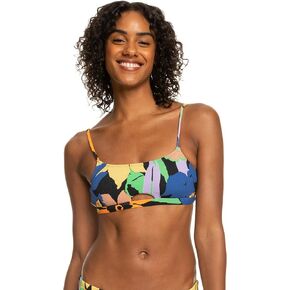 Roxy Women's Standard Color Jam Bikini Top