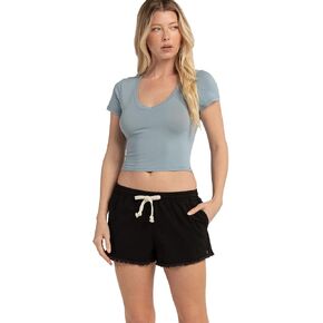 Volcom Women's Strutin Stone Elastic Waist Short in Kuwait