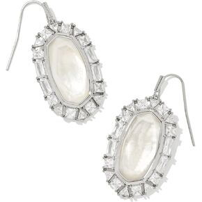 Kendra Scott Elle Crystal Frame Drop Earrings