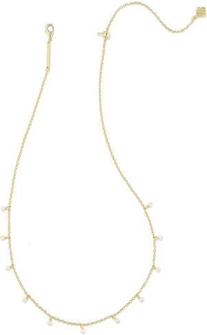 قلادة كيندرا سكوت النسائية ويلا بيرل ستراند من الذهب الأبيض واللؤلؤ مقاس واحد in Kuwait