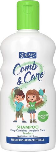 Dr. Fischer Comb & Care Kids Shampoo, Conditioner, Hair Spray Set - Tearless, Tangle-Free Kids Shampoo and Conditioner - Toddler Shampoo and Conditioner, Kids Hair Detangler Spray - Hair Care for Kids in Saudi Arabia