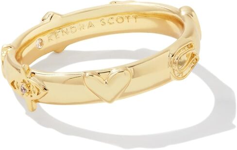 Kendra Scott Women's Beatrix Band Ring Gold 9 in Kuwait