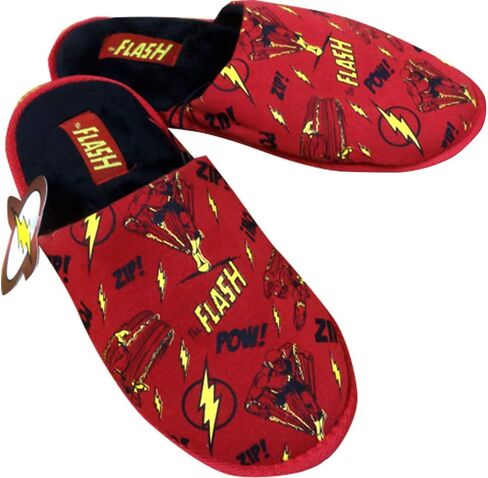 DC Comics Adult Flash All-Over Print Scuff Slipper in Saudi Arabia