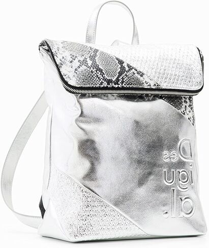 Desigual Women's Accessories PU Backpack Medium, Material Finishes, One Size in Saudi Arabia