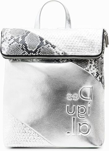 Desigual Women's Accessories PU Backpack Medium, Material Finishes, One Size in Saudi Arabia