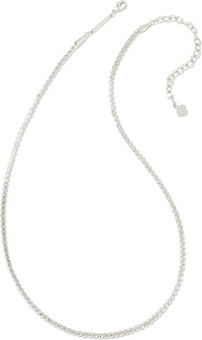 قلادة كيندرا سكوت بسلسلة ميرفي للسيدات فضية مقاس واحد in Kuwait