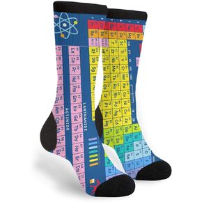 Unisex Novelty Crew Socks Casual Funny Crazy Dress Socks in Saudi Arabia