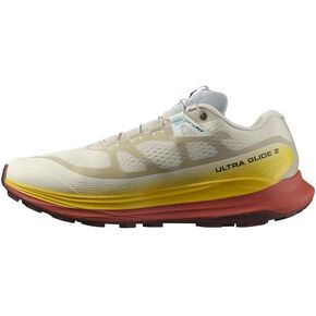 حذاء Salomon L47212200 RAINY DAY/FREESIA/HOT SAUCE للرحلات، Ultra Glide 2 للرجال 9.8 بوصة (25 سم) in Kuwait