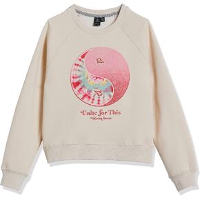 Volcom Girls' Truly Stokin Crew Fleece Sweatshirt