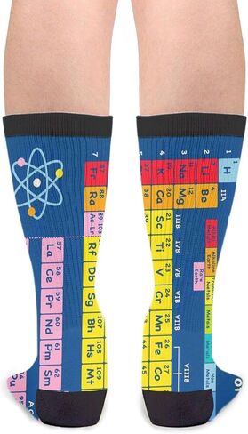 Unisex Novelty Crew Socks Casual Funny Crazy Dress Socks in Saudi Arabia