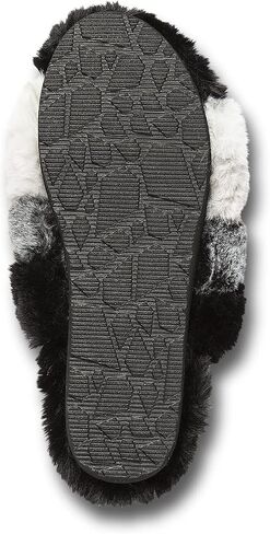 Volcom Women’s Puff Puff Faux Fur Slide Slipper Sandal in Kuwait