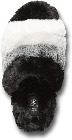 Volcom Women’s Puff Puff Faux Fur Slide Slipper Sandal in Kuwait
