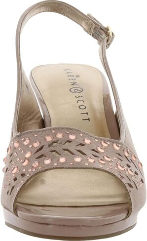 حذاء نسائي من الجلد السويدي الصناعي من كارين سكوت in Kuwait