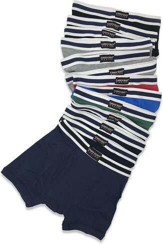 Andrew Scott Basics Boys Big Boys & Toddlers Cotton Knit Underwear Boxer Briefs-Pack of 12 in Kuwait