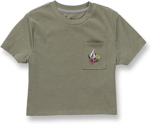 Volcom Girls' Pocket Dial Short Sleeve Tee in Saudi Arabia