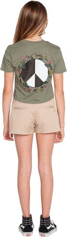 Volcom Girls' Pocket Dial Short Sleeve Tee in Saudi Arabia
