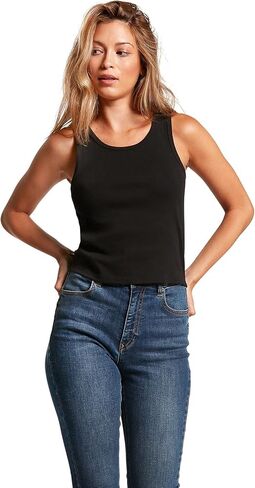 Volcom Women's One of Each Baby Tank Top, Black, X-Large in Saudi Arabia